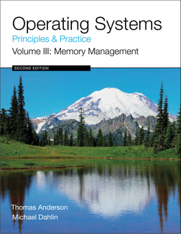 Operating Systems Principles and Practice, Volume 3: Memory