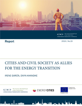 Cities and Civil Society As Allies for the Energy Transition