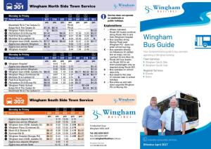 Wingham Bus Guide