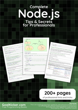 Complete Node.Js Secrets & Tips for Professionals