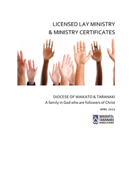 Guidelines for Lay Ministry