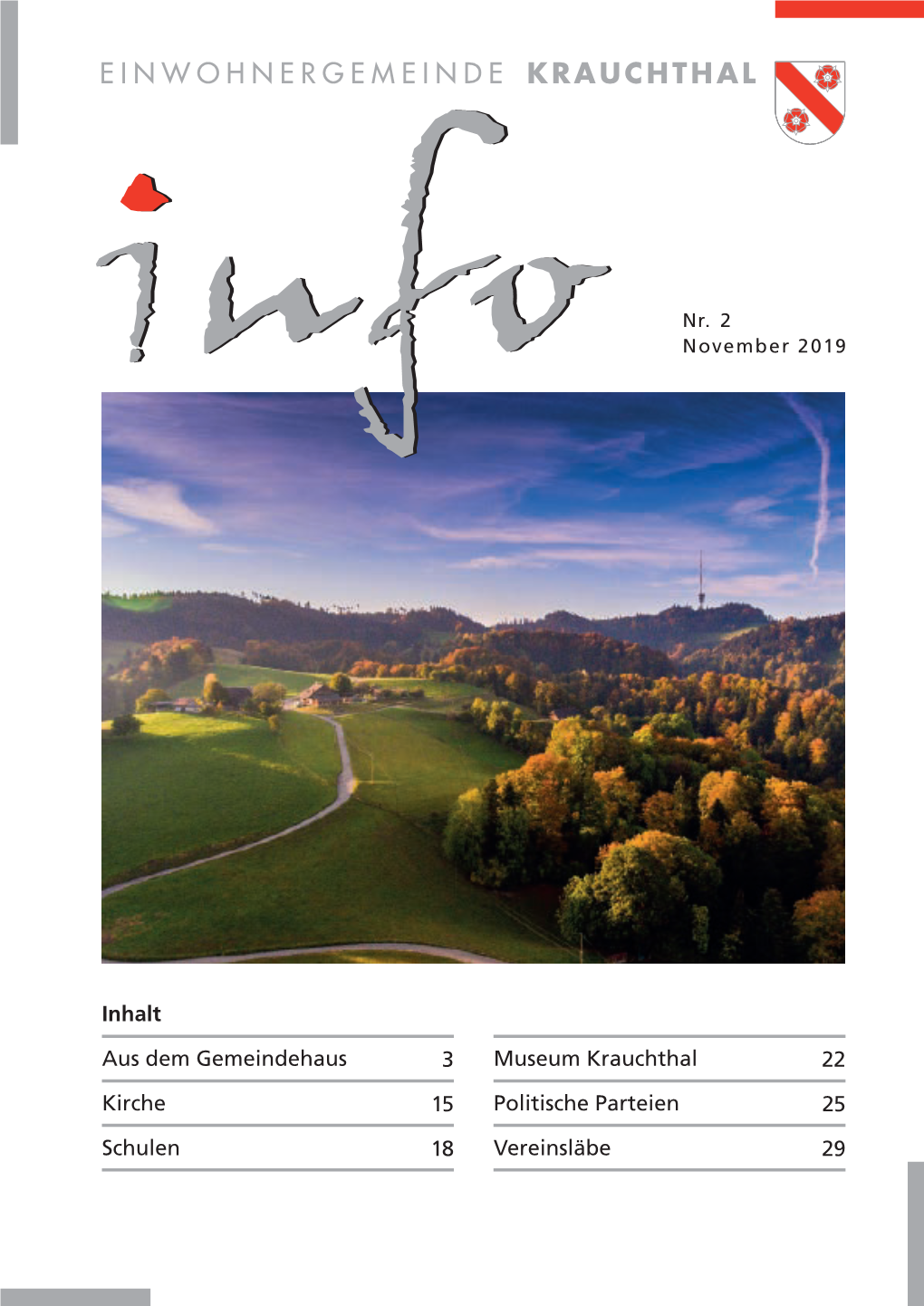 Gemeindeinfo 2019 Nr. 2