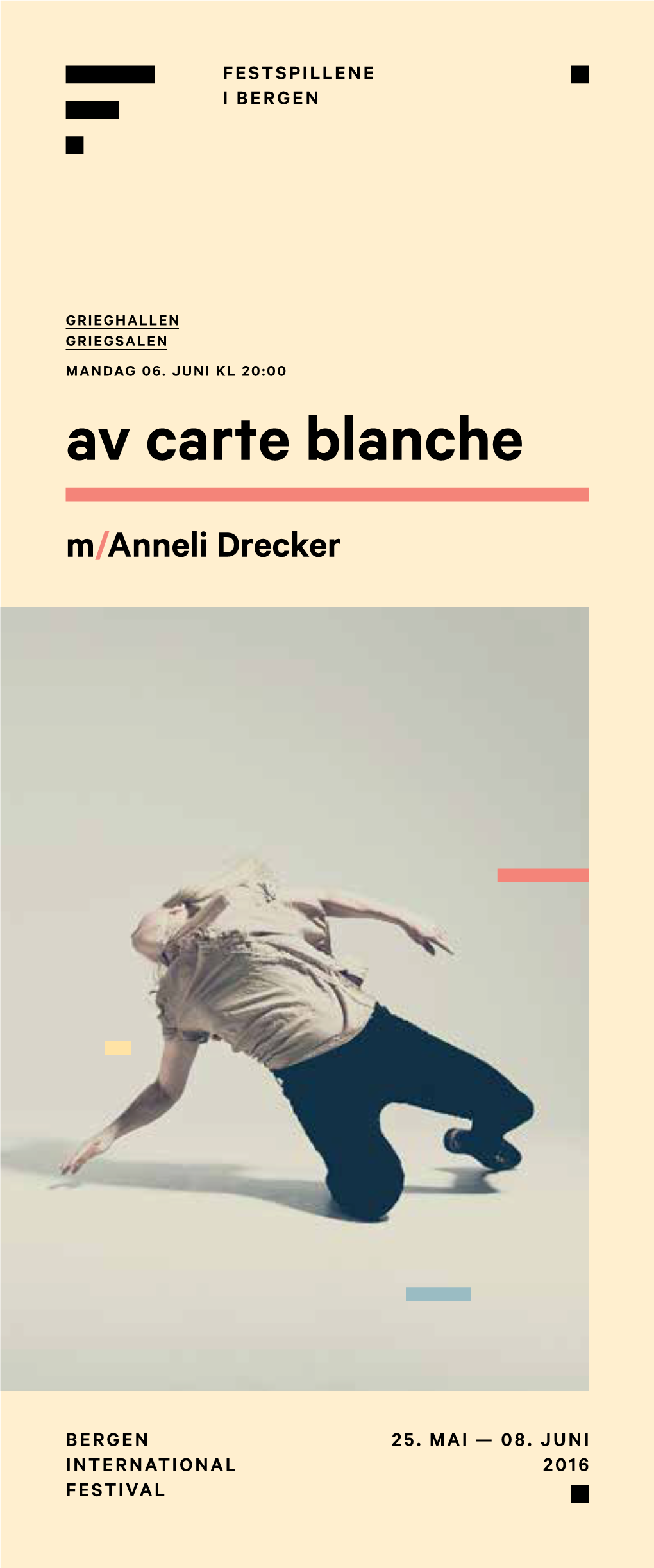 Av Carte Blanche M/Anneli Drecker