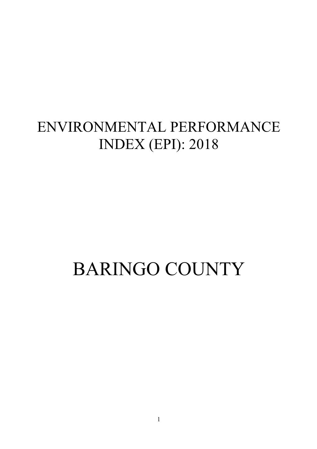 Baringo County