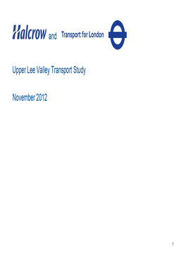 Upper Lea Valley Transport Study.Pdf