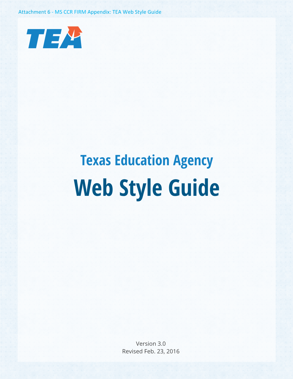 Web Style Guide