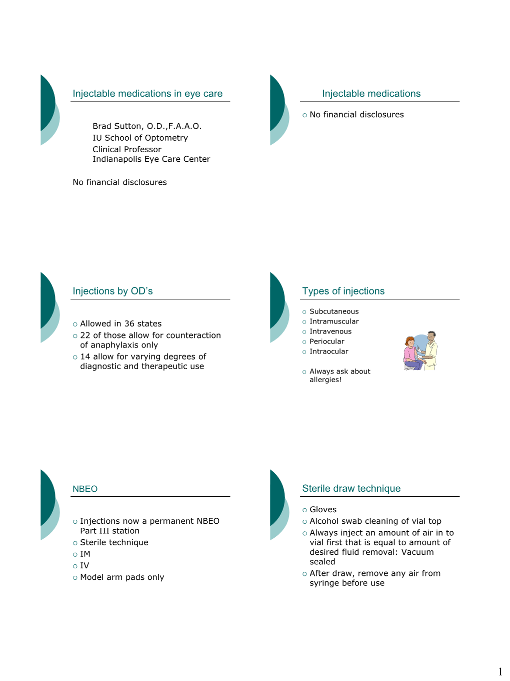 Overview of Injections in Eye Care