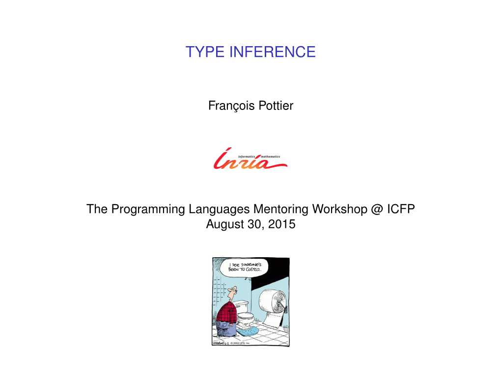 Type Inference