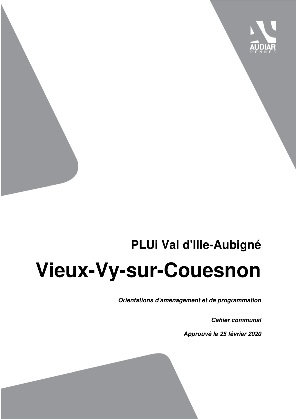 OAP Vieux-Vy-Sur-Couesnon