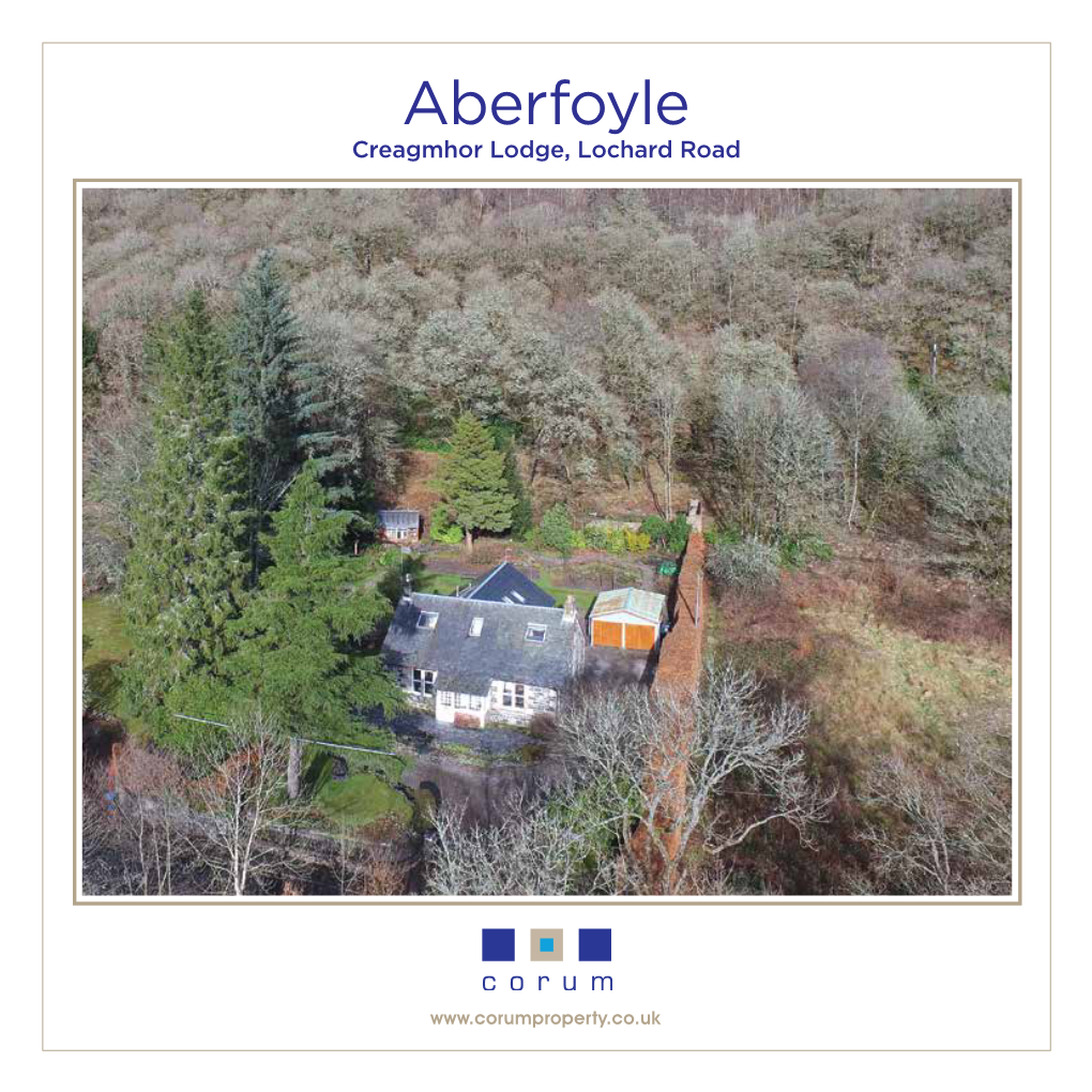 Aberfoyle Creagmhor Lodge, Lochard Road