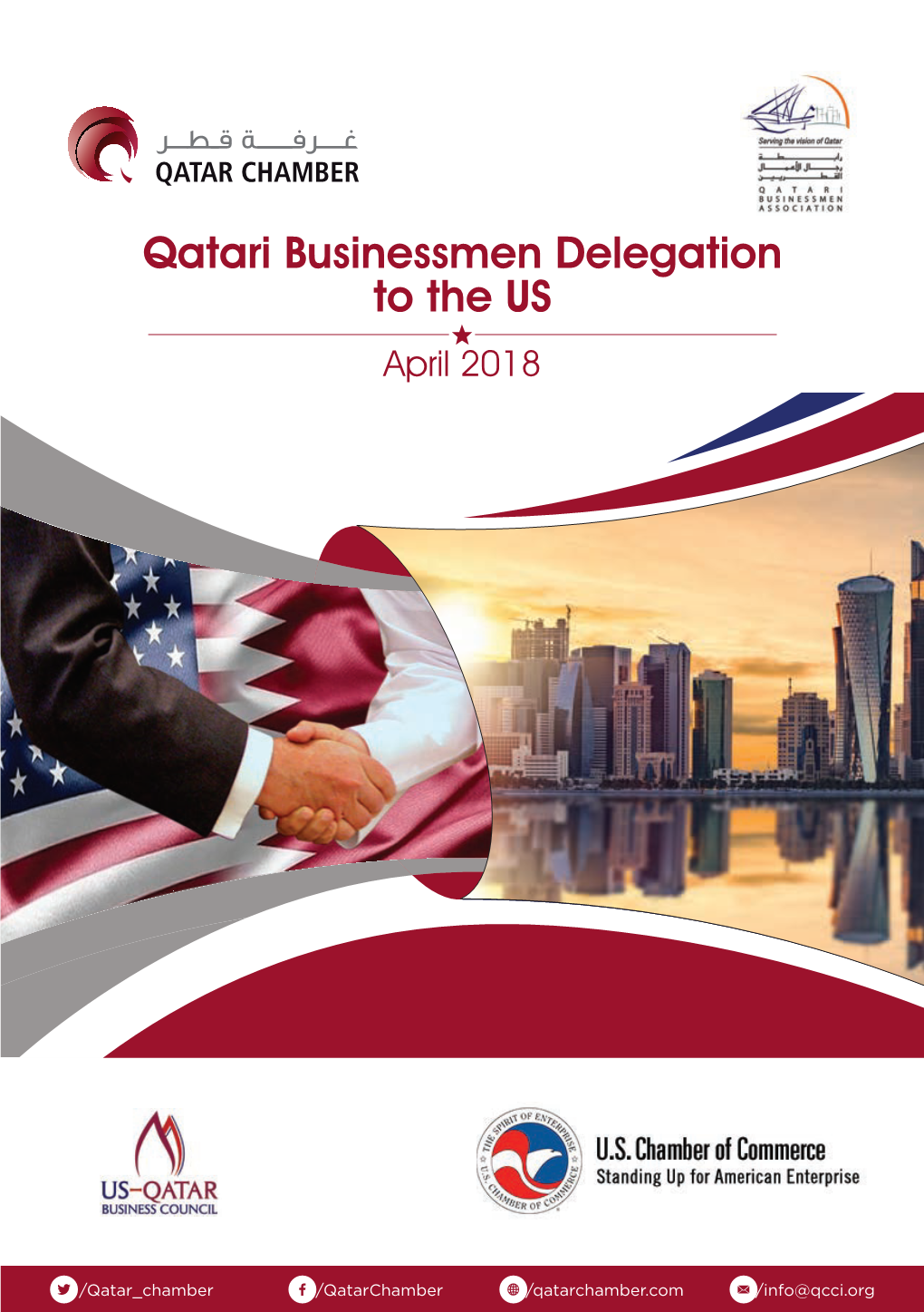 Qatari Businessmen Delegation to the US April 2018
