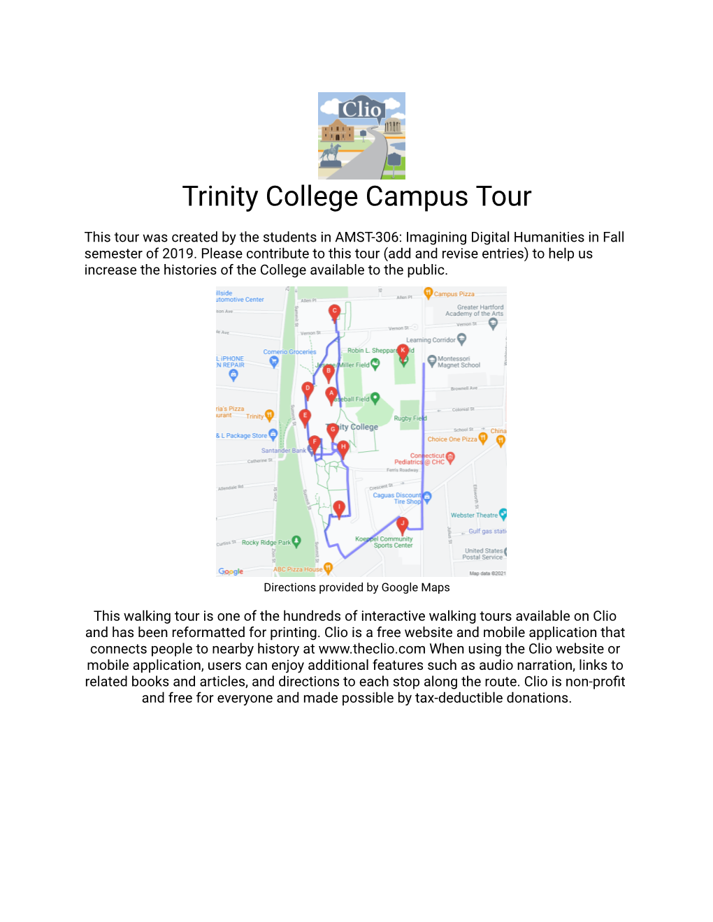 Trinity College Campus Tour