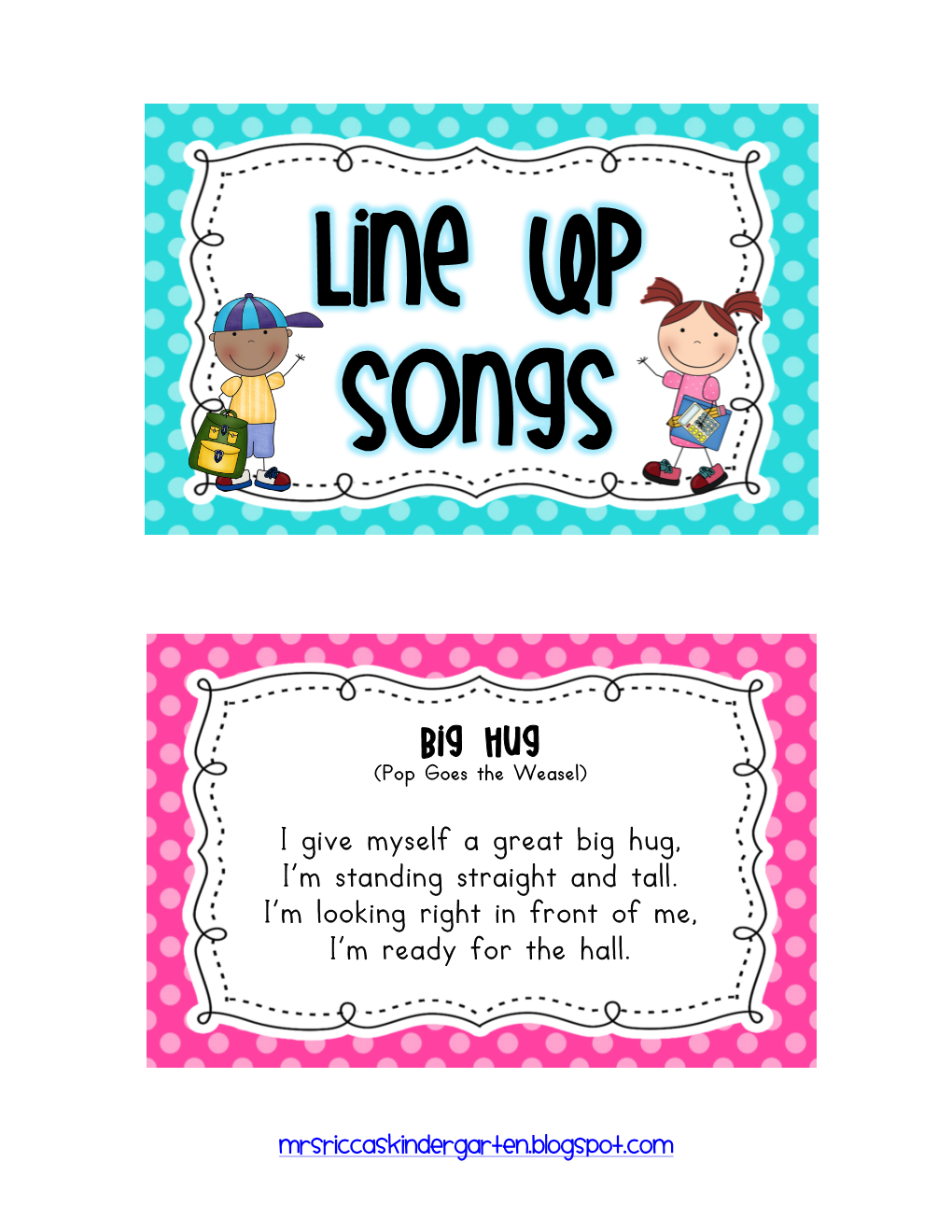 Line up Songs