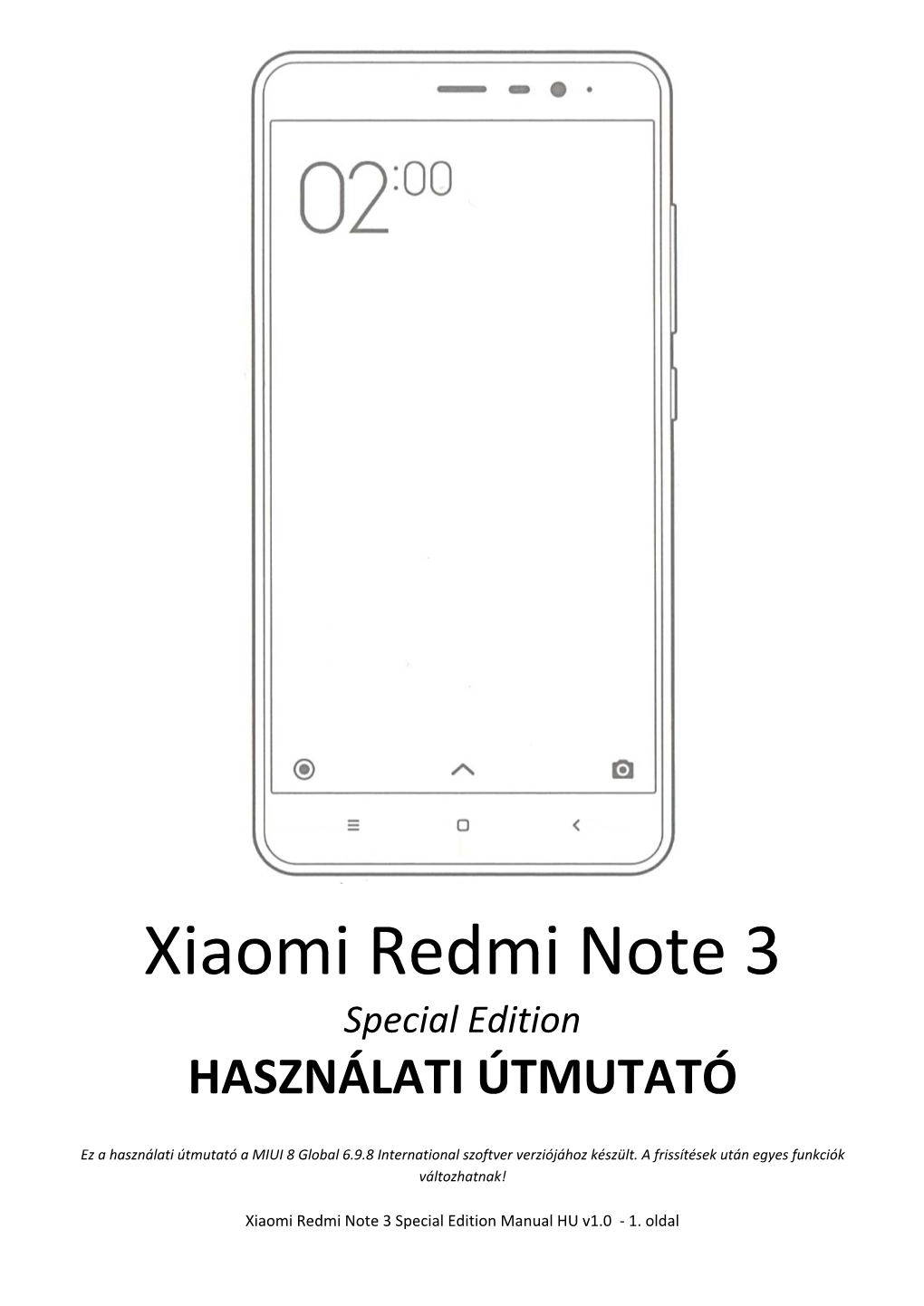 Xiaomi Redmi Note 3