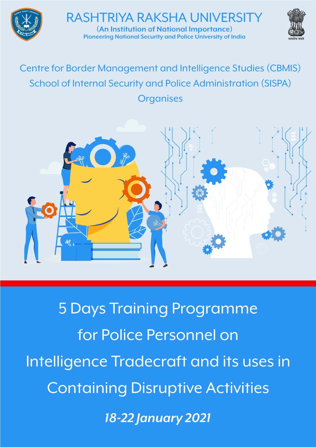 5 Days Training Programme for Police Personnel on Intelligence