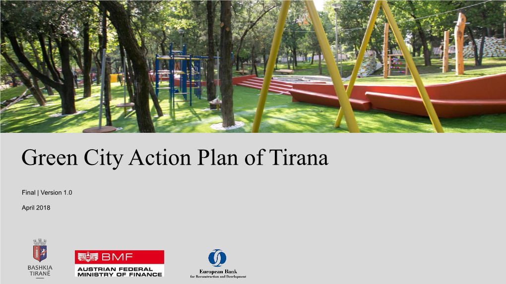 Green City Action Plan of Tirana