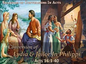 Lydia & Jailor in Philippi
