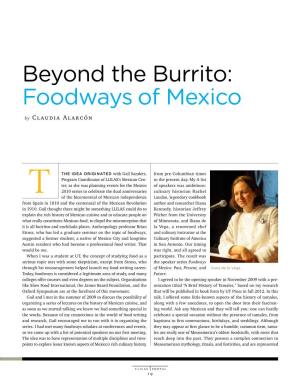 Foodways of Mexico