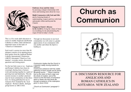Church As Communion Booklet
