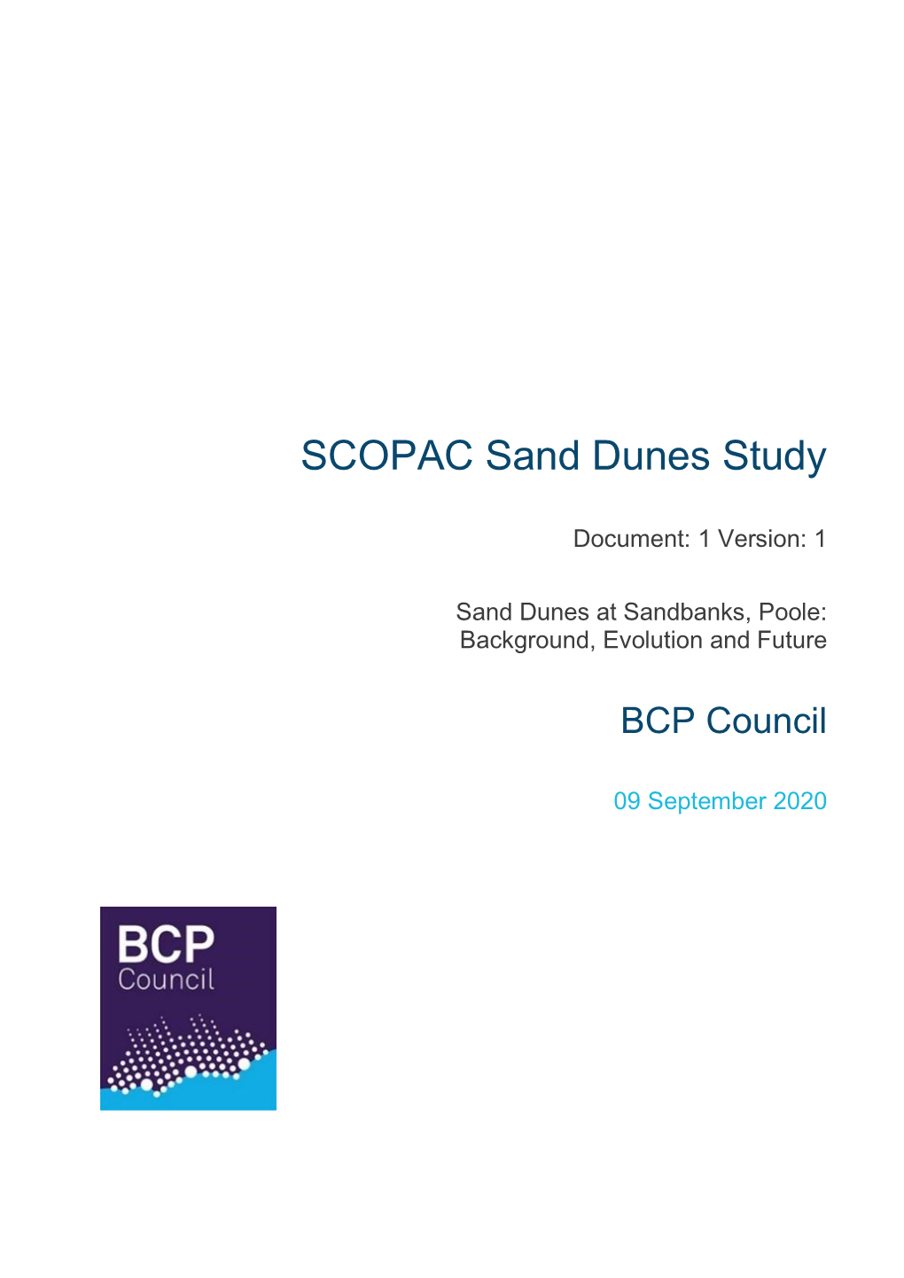 SCOPAC Sand Dunes Study