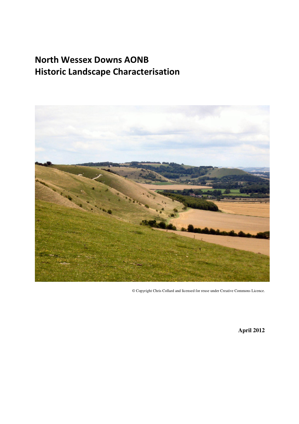 North Wessex Downs AONB Historic Landscape Characterisation