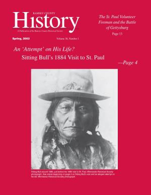 Sitting Bull's 1884 Visit to St. Paul