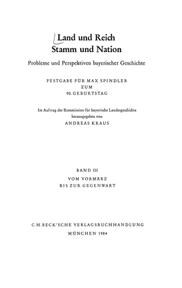 Vom Lebenswert Der Bayerischen Verfassung 485