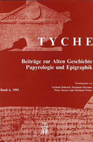 Beiträge Zur Alten Geschichte Papyrologie Und Epigraphik