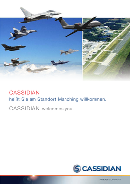 Cassidian Heißt Sie Am Standort Manching Willkommen