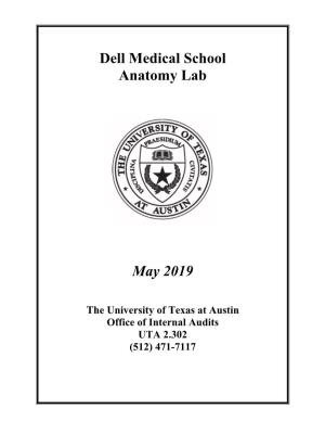 Dell Medical School Anatomy Lab May 2019