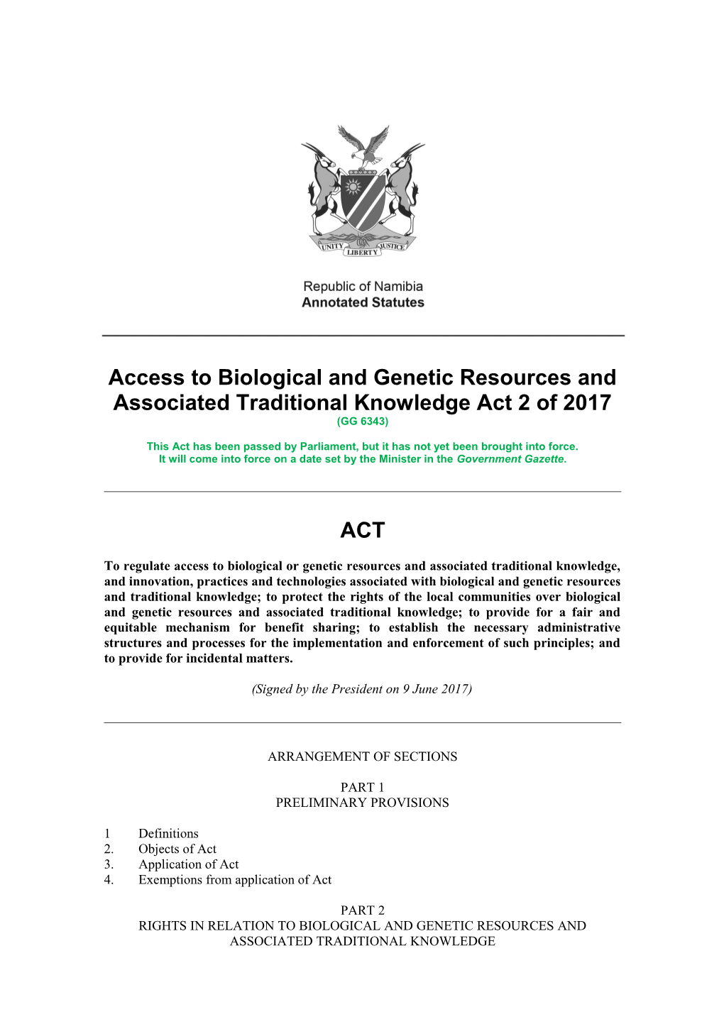 4378-Gov N226-Act 8 of 2009 s6