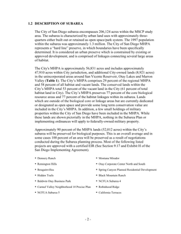 2 - the Majority (Roughly 94 Percent) of Public Lands Would Be Preserved, Except As Noted in Section 1.2.6