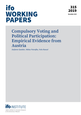 Compulsory Voting and Political Participation
