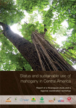 Status and Sustainable Use of Mahogany in Central America