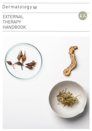 External Therapy Handbook About Dermatology-M