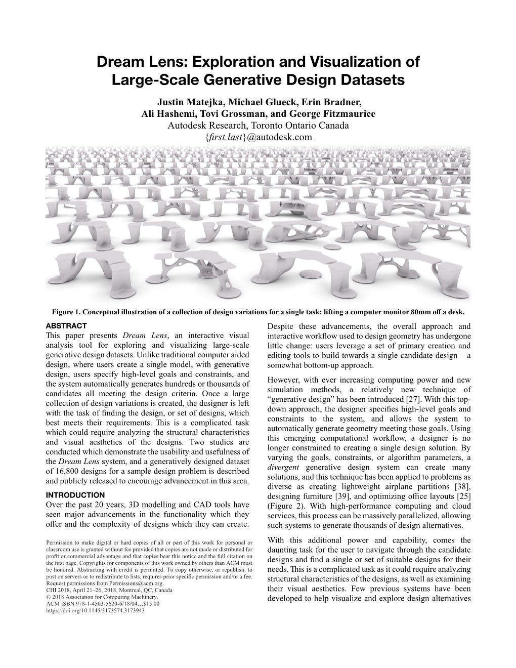 Exploration and Visualization of Large-Scale Generative Design Datasets