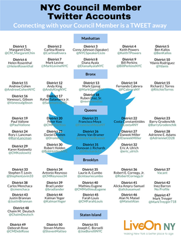Connecting with Your Council Member Is a TWEET Away