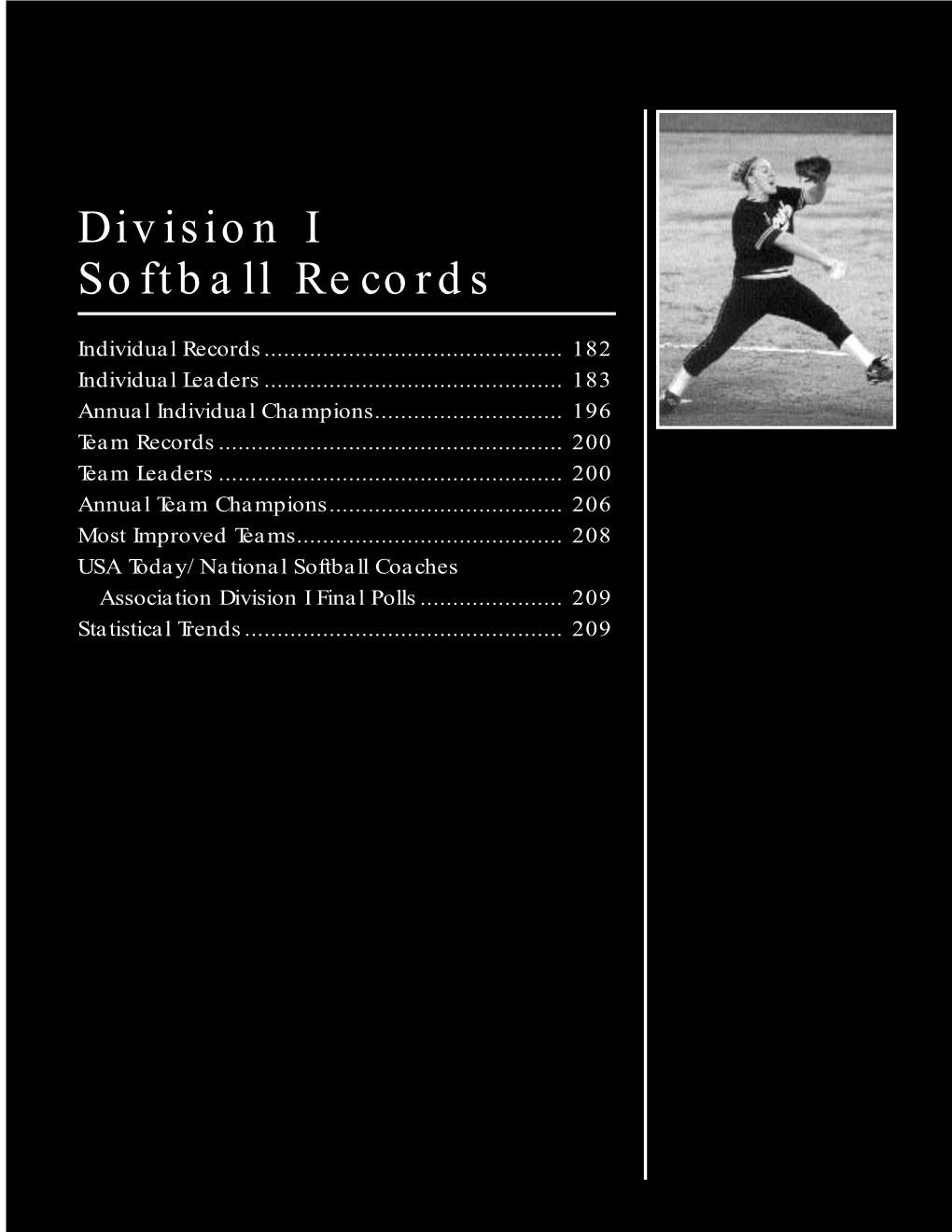 2002 NCAA Baseball and Softball Records Book