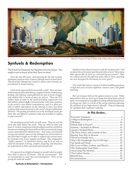 Theme Part 1 – Synfuels & Redemption