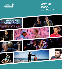 Annual Report 2013/2014 Live Performances 2013/14