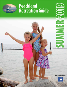 Peachland Recreation Guide SUMMER 2019