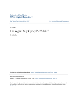 Las Vegas Daily Optic, 05-22-1897 R