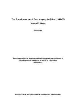 The Transformation of Guai Imagery in China (1949-78)