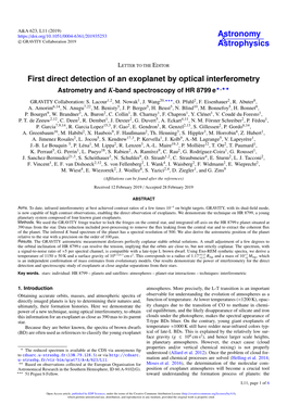 First Direct Detection of an Exoplanet by Optical Interferometry-3Pt