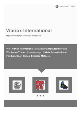 Wariox International