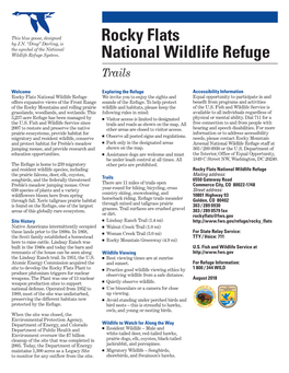 Rocky Flats National Wildlife Refuge Trails