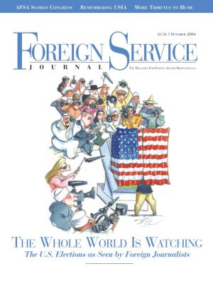 The Foreign Service Journal, October 2004