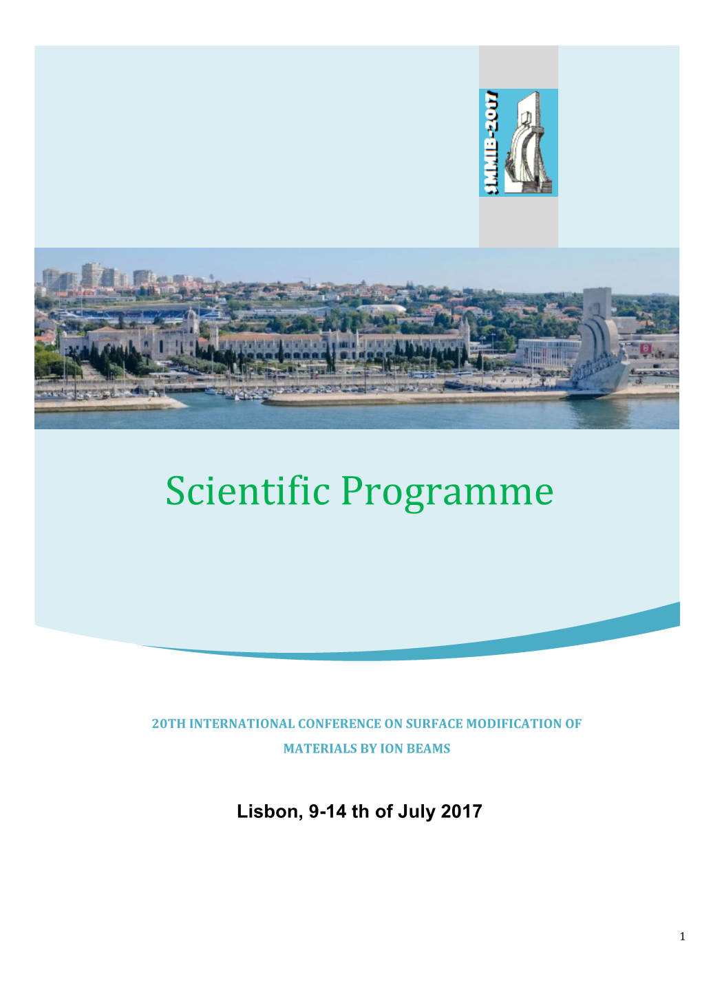 Scientific Programme