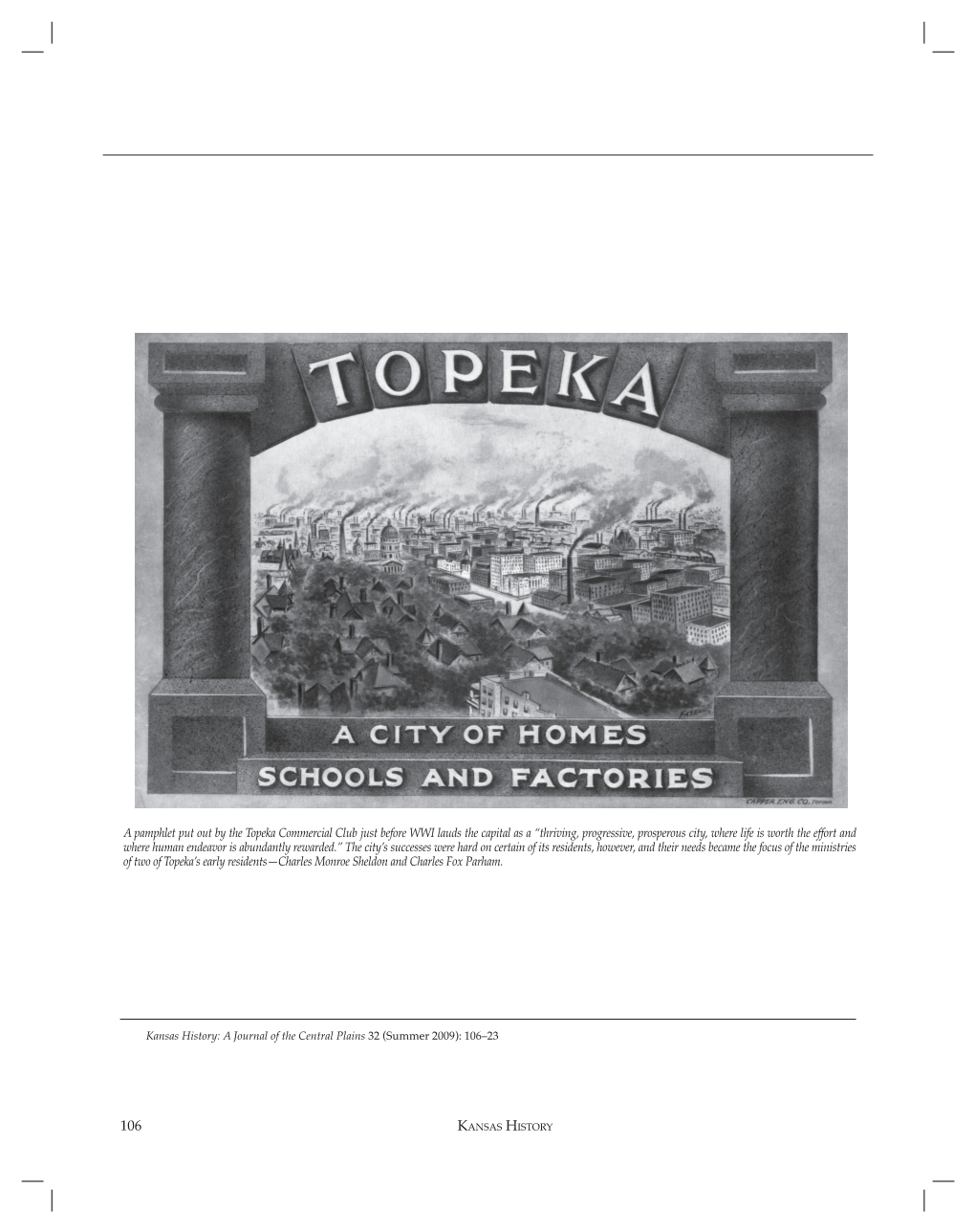 A Pamphlet Put out by the Topeka