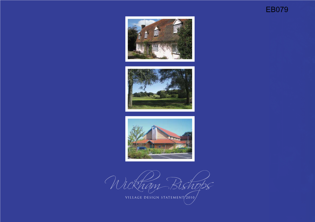 EB079 Wickham Bishops Village Design Statement